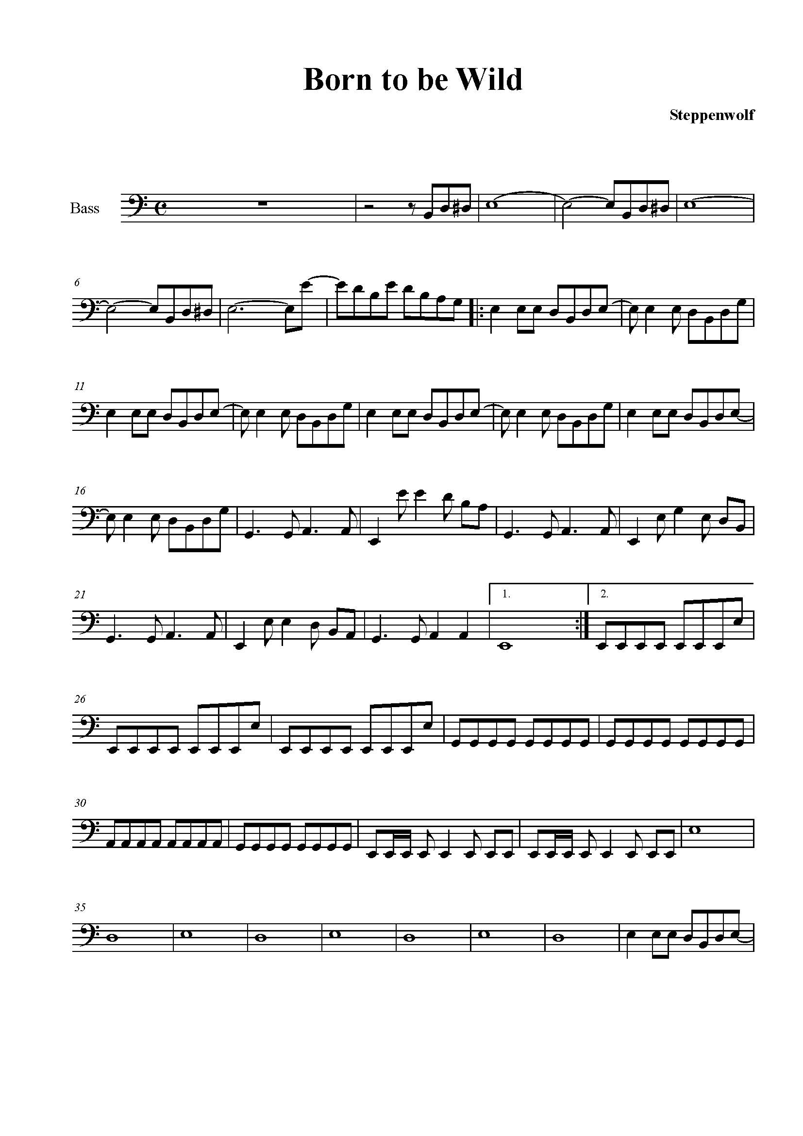 Steppenwolf - Born to be Wild